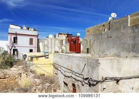 Roof of the Portuguese Cistern in the fortress of El Jadida, Morocco, Africa