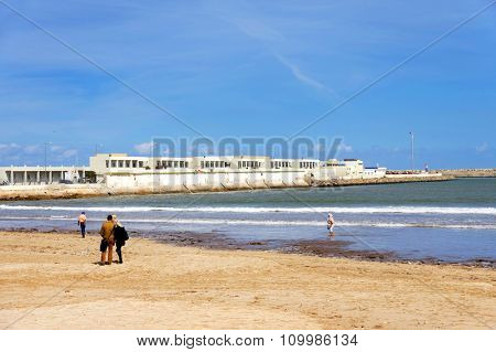 Coast of the Atlantic Ocean, El Jadida, Morocco, Africa