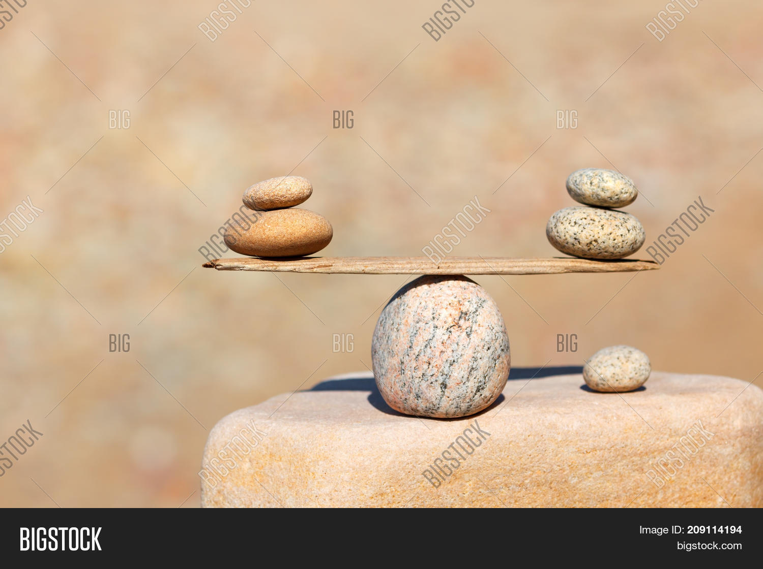 Symbolic Scales Stones Image & Photo (Free Trial) Bigstock