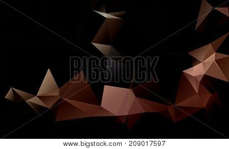 Black Dark  Polygonal Low Pattern. Geometric Pattern.repeating Pattern With Triangle Shapes.seamless