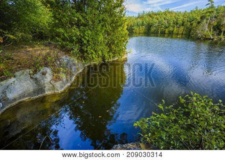 Rockwood Conservation Area in Ontario. North America