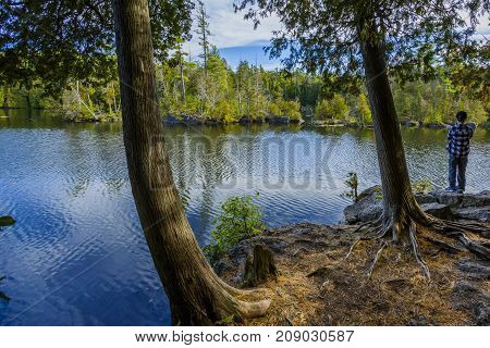 Rockwood Conservation Area in Ontario. North America