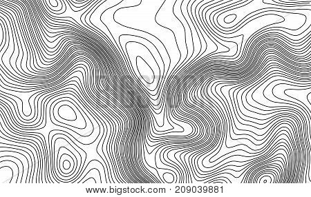 Topographic map contour background. Topo map with elevation. Contour map vector. Geographic World Topography map grid abstract vector illustration .