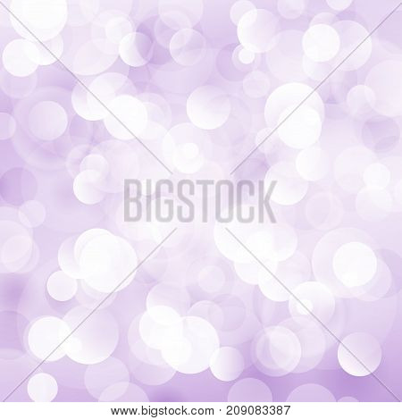 Lilac Soft Bright Abstract Bokeh Background Soft Glow of the Sun Defocused Lights