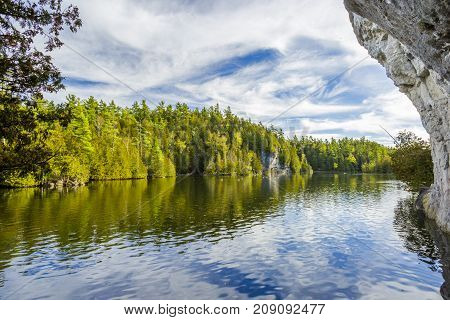 Rockwood Conservation Area in Ontario. North America
