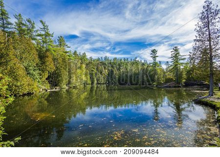Rockwood Conservation Area in Ontario. North America