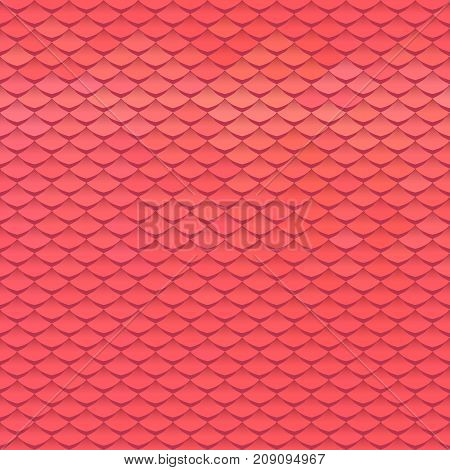 Abstract scale pattern. Roof tiles background. Color squama texture.
