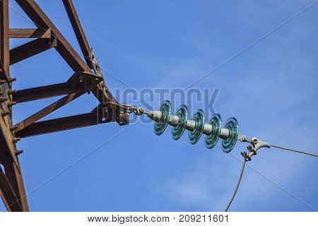 Glass Prefabricated High Voltage Insulators On Poles High-voltag