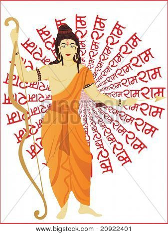 sfondo nome Rama per ramnavami