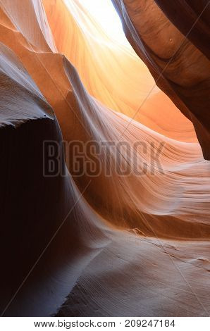 Antelope Canyon American Southwest. Arizona North America.