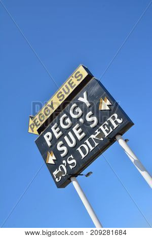 Peggy Sue's 50's Dinner.