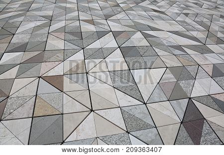 Background Of Marble Stones Each Made With A Different Type Of M