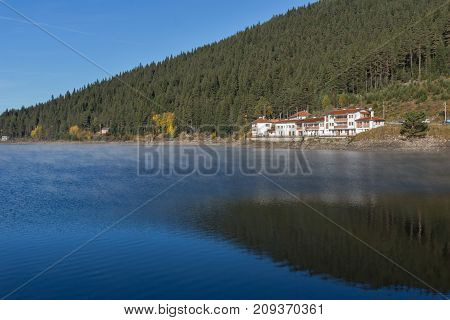 Amazing Autumn view of Golyam Beglik Reservoir, Pazardzhik Region, Bulgaria