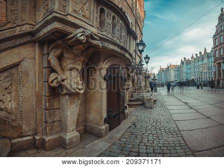 Architecture Gdansk, Old City In Europe