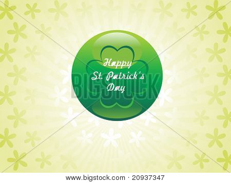  promienie streszczenie tło shamrock patric dzień piłkę