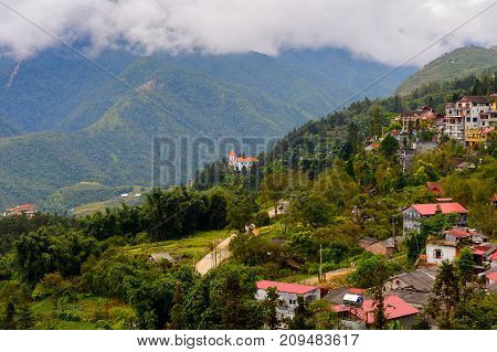 Architecture Of Sapa, Vietnam