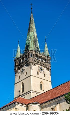 Co-Cathedral of Saint Nicholas in Presov. One of the oldest and most important churches in Slovakia