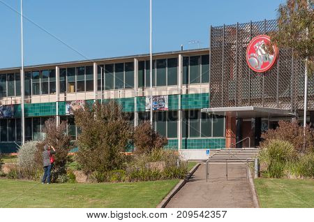 Adelaide, SA, Australia - October 15, 2017: South Australians gather in Elizabeth for the Holden Dream Cruise celebrating 70 years of car manufacturing in Adelaide. The factory will close October 20th ending car manufacturing in Australia for the moment.