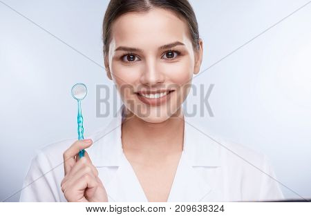Dentist With Stomatological Equipment
