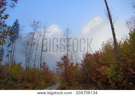 Autumn Hike To Grosser Priel Mountain