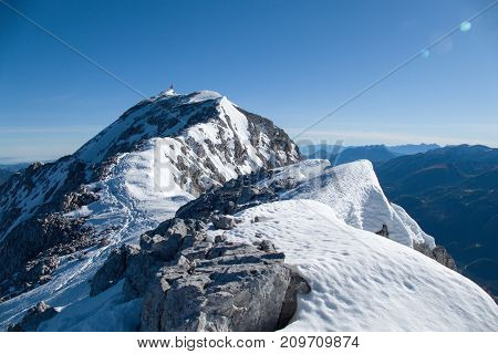 Autumn Hike To Grosser Priel Mountain