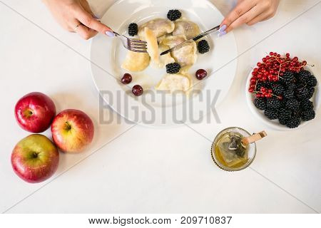 Culinary serving cooking morning dinner preparation restaurant concept