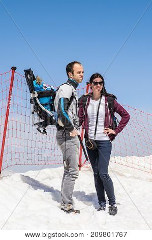 People On The Tahtali Mountain