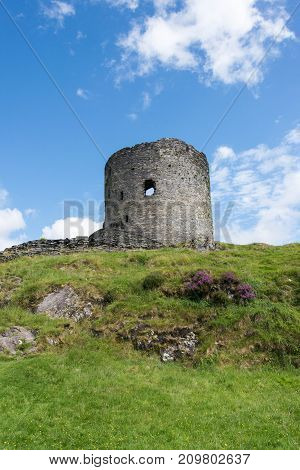 Dolbadarn Castle a 13th century castle in Llanberis North Wales Wales