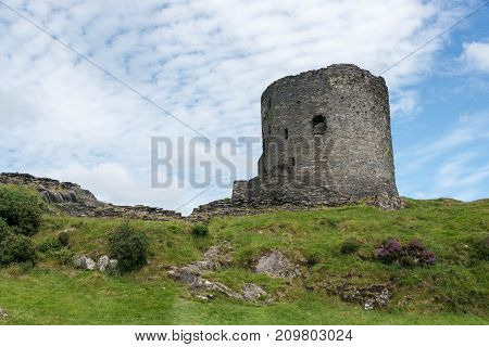 Dolbadarn Castle a 13th century castle in Llanberis North Wales Wales
