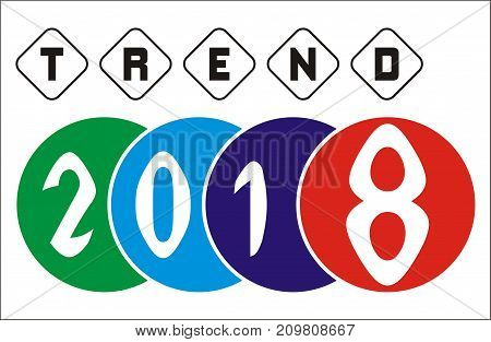 colorful life trend year two thousand eighteen