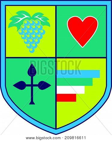 Coat Of Arms Vector Illustration Clip-art Image Eps Vector