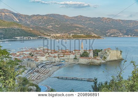 Budva's old town or stari grad is something like a mini Dubrovnik and star attraction for Montenegro's tourist season.