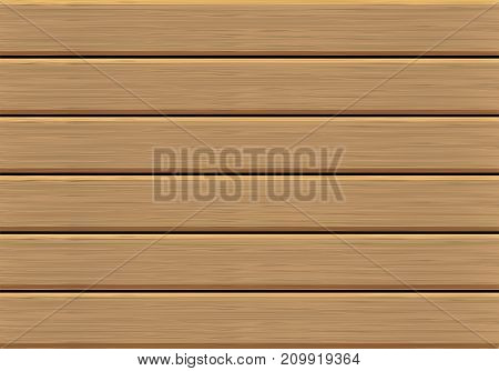Brown wood plate pattern background texture vector illustration.