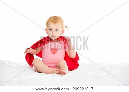 Baby In Superhero Cape