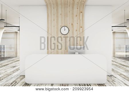 Clean Office Reception Front