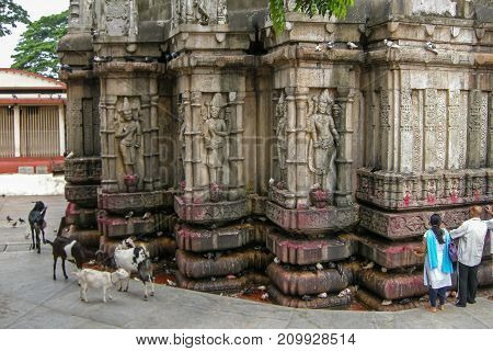 The Kamakhya Temple or Kamrup-Kamakhya is a Hindu temple dedicated to the mother goddess Kamakhya. Situated on the Nilachal Hill in western part of Guwahati city in Assam India.
