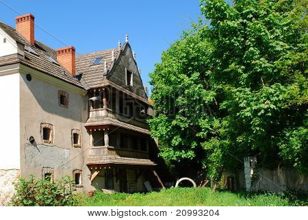 Granary ประวัติศาสตร์ที่สร้างขึ้นใน 1696 ใน Sandomierz โปแลนด์