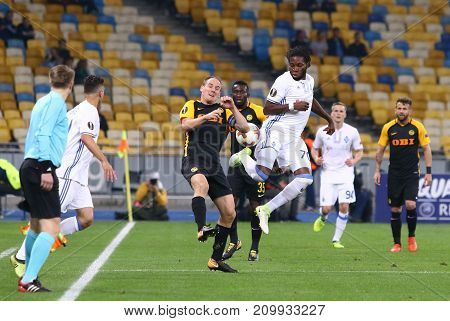 Uefa Europa League: Fc Dynamo Kyiv V Young Boys
