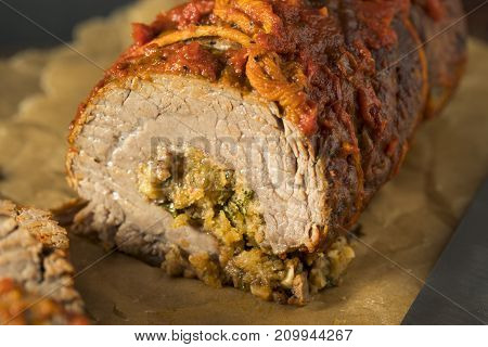 Rustic Italian Homemade Beef Braciole