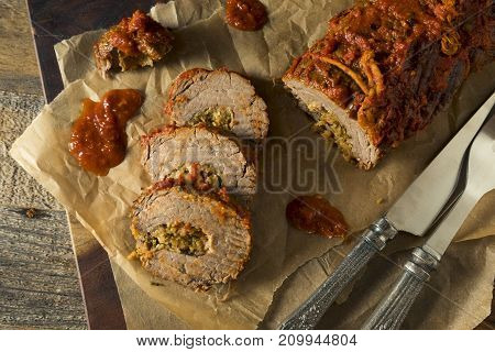 Rustic Italian Homemade Beef Braciole