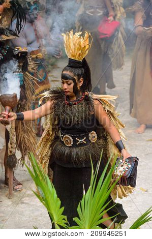 Mayan People In Mexico