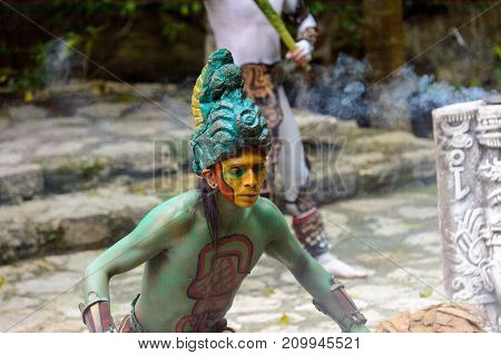 Mayan People In Mexico