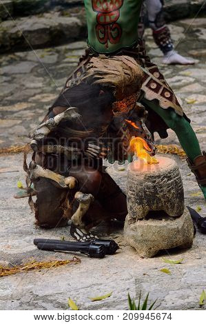 Mayan People In Mexico