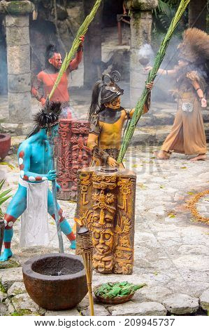 Mayan People In Mexico