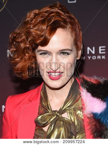 LOS ANGELES - OCT 04:  Breeda Wool arrives for the People's 'One's To Watch' Event on October 4, 2017 in Hollywood, CA