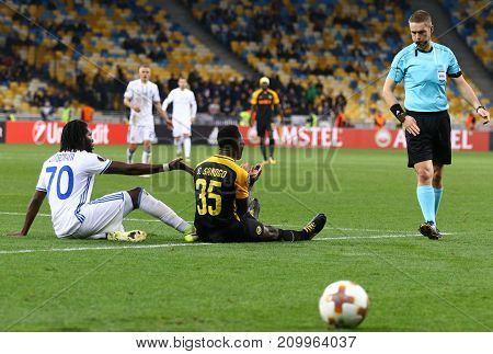 Uefa Europa League: Fc Dynamo Kyiv V Young Boys