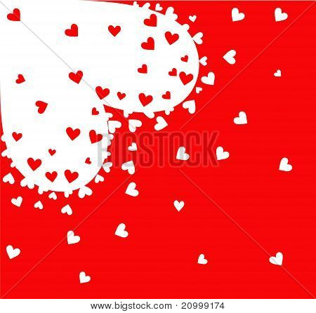Sfondo di cuori