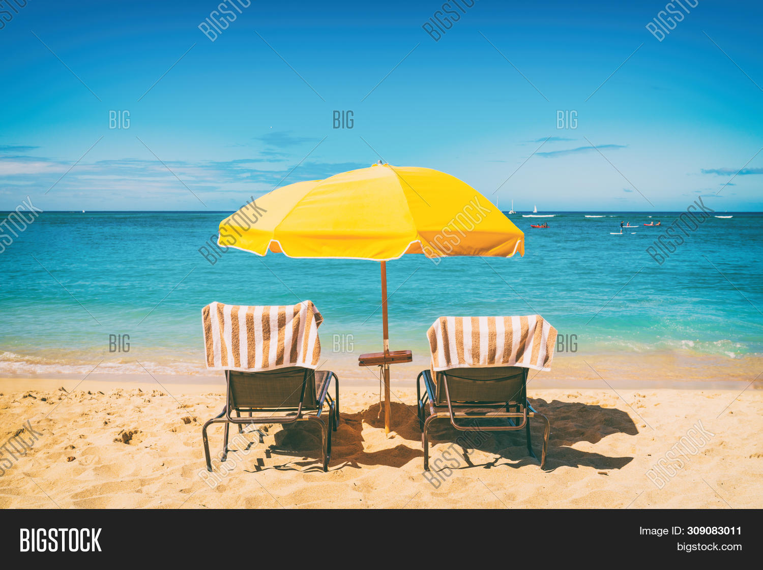 Beach Holiday Lounging Image & Photo (Free Trial) Bigstock