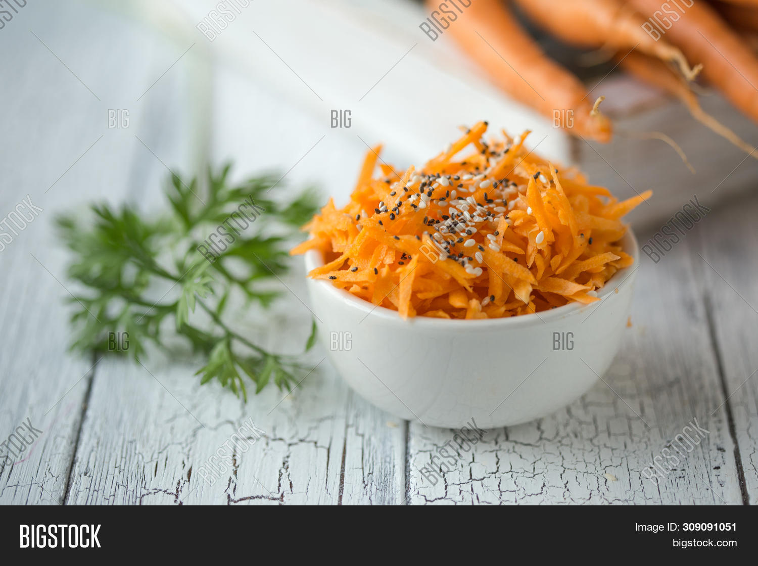 Spicy Sesame Carrot Image & Photo (Free Trial) Bigstock