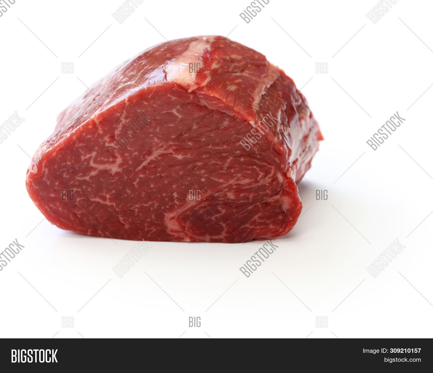 Raw Beef Rump Block Image & Photo (Free Trial) Bigstock